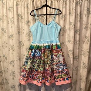 Where’s Waldo Unique Vintage Dress